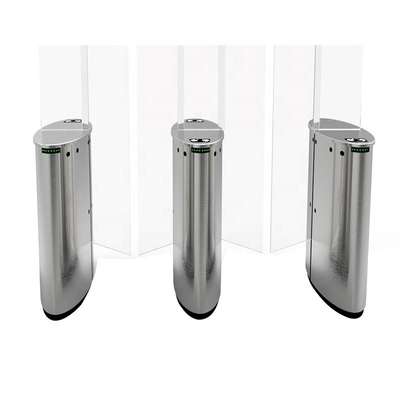 Sistema de aço inoxidável do reconhecimento de cara RFID da categoria flexível da porta 304 do torniquete da segurança