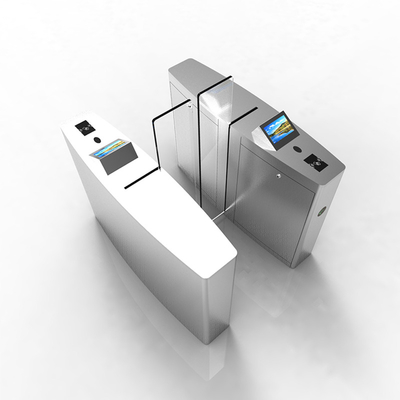 Porta pedestre automática de aço inoxidável esperta que desliza o torniquete